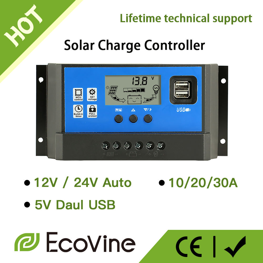 Drone Solar Charger - Solarpanel-Laderegler, 12 V, 24 V, PWM,