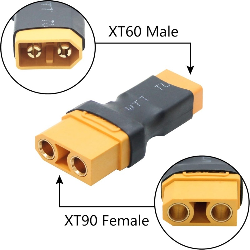 2 Stück/Set XT90 Stecker-Buchs – Drone Battery Adapter Bewertung und Preis