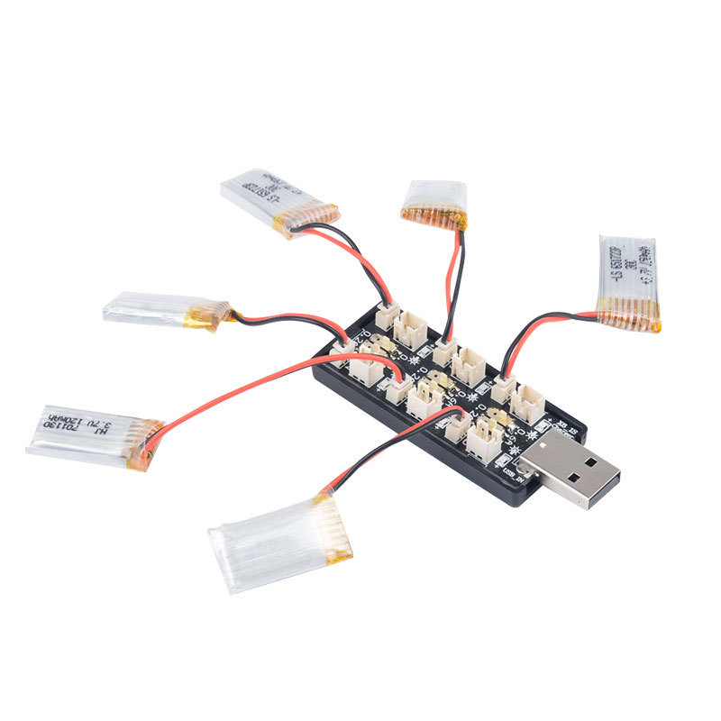 6CH USB 1S LiPo/LiHv 3,7 V/4,2 – Drone Battery Adapter Bewertung und Preis