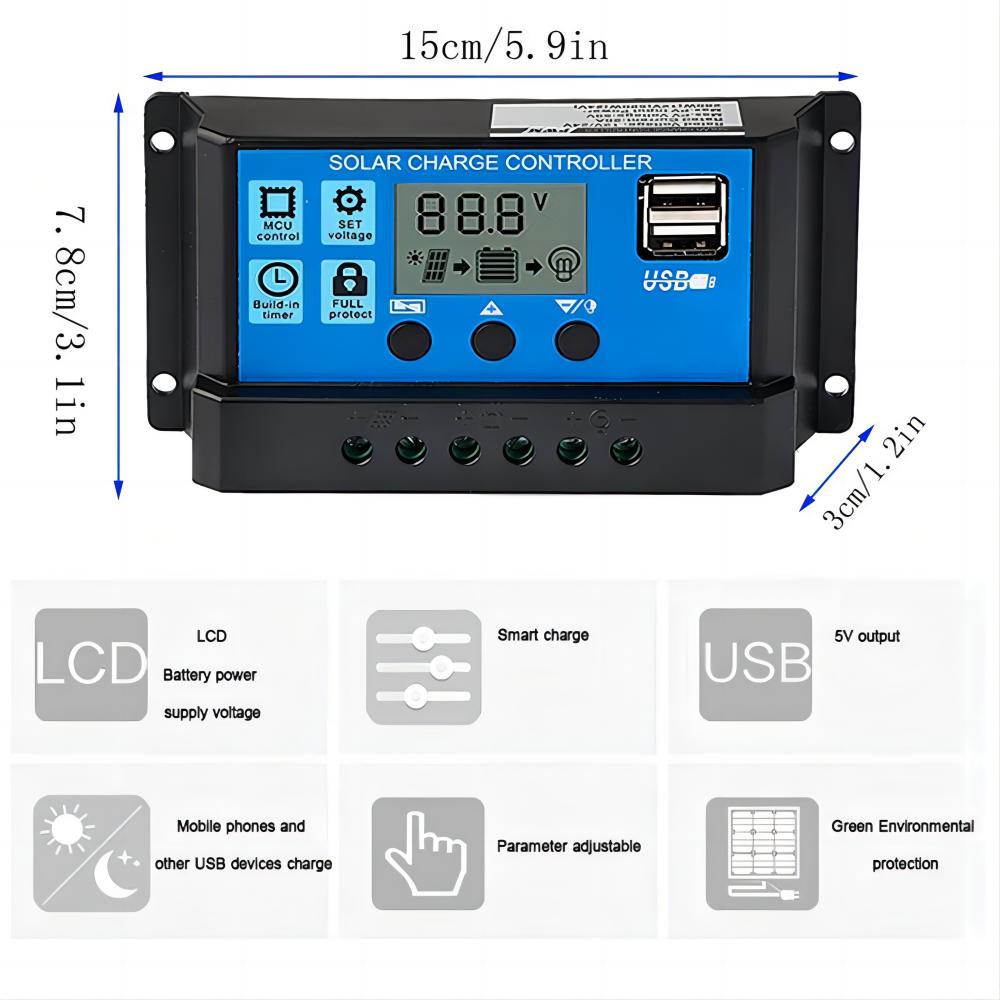 Solarpanel-Laderegler, 12 V, 2 – Drone Solar Charger Bewertung und Preis